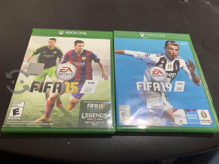 Fifa 15 y 19 xbox one