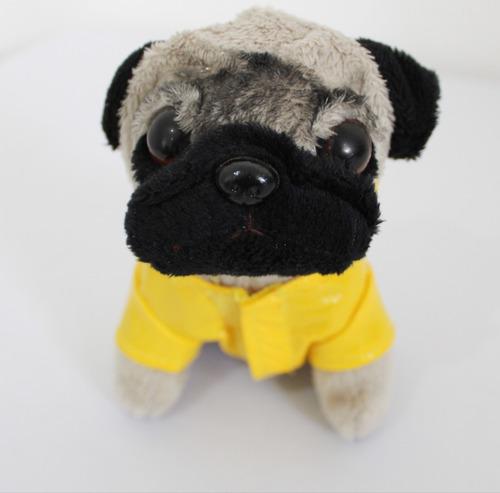 Llavero de peluche pug