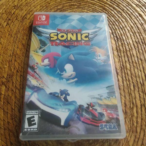 Team Sonic racing para switch