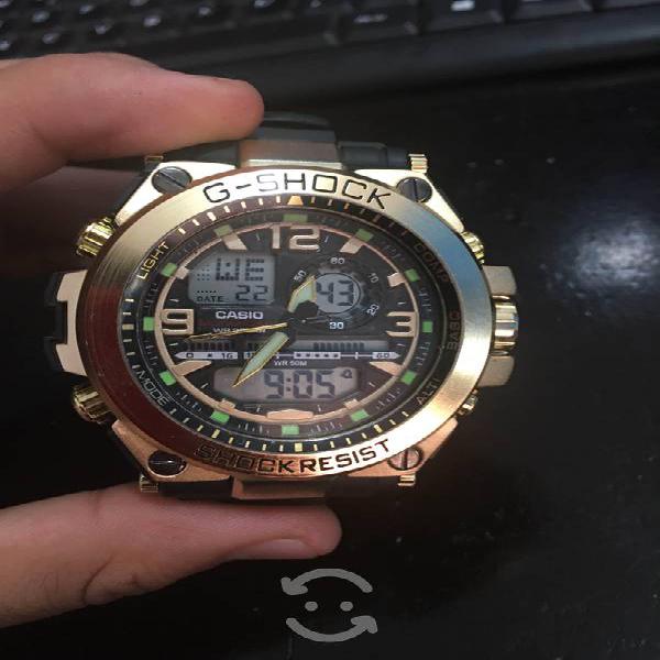 Reloj G-shock color oro nuevo