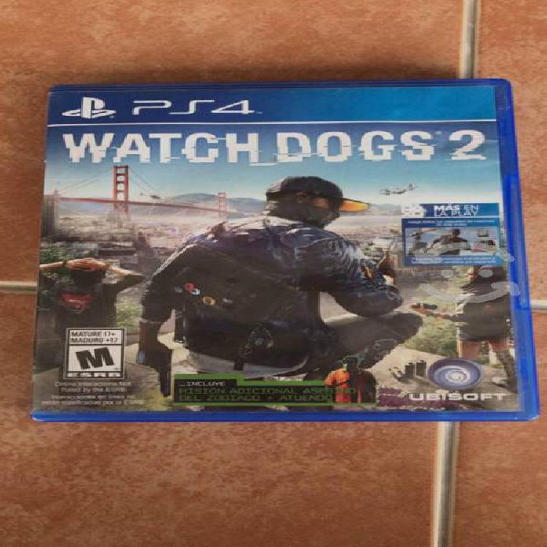 Juego casi nuevo (watch_dogs 2)