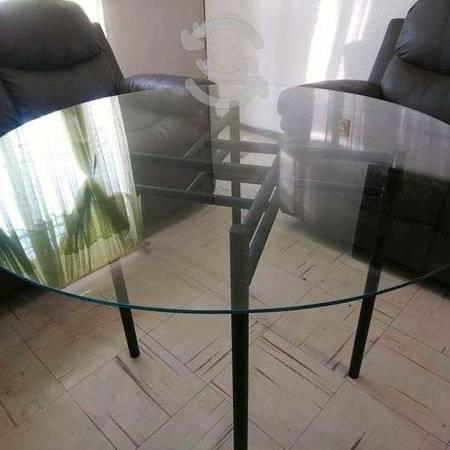 Mesa cristal templado