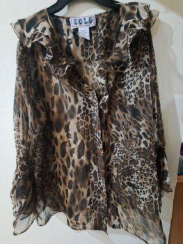 Blusa de animal print